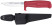 Construction knife, stainless steel, plastic handle, blade length 100 mm