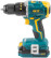 Acc power drill. 20 V; 0-400/1400 rpm; 50 Nm; 2 (Li-Ion) 2.0 Ah; 1.5 h.; brushless; cut. tilt; case