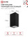 Светильник уличный настенный двусторонний НБУ CUBE-2хGU10-BL алюминиевый черный IP54 IN HOME