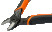 Кусачки-бокорезы с рукоятками ERGO, оксидированные, 140 мм