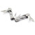 Ganzo G104S multitool the most compact chrome