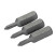 1/4" Bits for Phillips PH1 screws, L=25 mm, 10 pieces