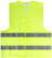 Yellow signal vest, 2 horizontal stripes, 60 gr., size XXL