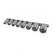 End heads Spline 1/2", 10 - 24, set of 8 pcs.