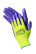 Nylon Amethyst gloves with nitrile coating 12 pairs, size 8(M)