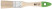 Flute brush "Mix", mixed natural and artificial bristles, wooden handle 1" (25 mm)