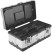 Plastic tool box 18" (450x250x195 mm) stainless steel locks and walls. steel