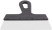 Stainless steel facade spatula 200 mm