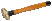 ИБ Молоток с круглым бойком (алюминий/бронза), деревянная рукоятка, 910 г