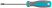 Screwdriver, CrV steel, rubberized handle PH1 x 100 mm