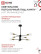 Lamp chandelier LOFT SPUTNIK-8E27-BLT 8xE27 black, brass IN HOME