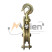 Mounting block (outlet) with hook MB 30-1K (3.2 tons, 1 pulley, galvanized housing) MALIEN