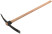 Pickaxe 1500 gr., wooden handle 900 mm