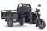 Грузовой электротрицикл Rutrike D4 1800 60V1200W, черный