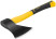 The axe is forged reinforced steel, reinforced fiberglass handle 1000 gr.