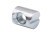 Nut barrel M6*10*13 asymmetrical white zinc (pack/1 thousand pieces) AKS