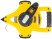 Geodetic tape measure, steel tape, open plastic case, fast-forward, rubberized handle 50 m