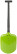 Automotive steel shovel, frost-resistant plastic handle 80x205x700 mm