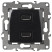 12-4110-06 ЭРА Устройство зарядное USB, 230В/5В-2100мА, IP20, Эра12, чёрный