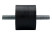 Vibration isolator (rubber-metal buffer) M8x23 up to 57 kg KIPP K0568.03002055 (pack of 2 pcs.)