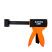F-shaped clamp with rubberized handle 800 x 120 mm