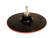 Support plate F 150 mm, M14, for the ear, velcro base, rigid, + adapter
