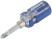 Screwdriver with adjustable sting, plastic handle 6x32 mm (PH2/SL6)