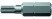 840/1 Z Hex-Plus Internal Hexagon Bits, Viscous Hardness, Shank 1/4" C 6.3, 0.05" x 25 mm