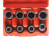 A set of 3/4" socket heads for wheel nuts and truck footings 8 items in a JTC case
