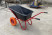 Industrialist 2-wheel anti-shock reinforced wheelbarrow, 110 liters (cast wheel)