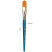 Brush art synthetics Gamma "Gallery", flat-oval No.22, short handle