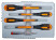 Set of insulated ERGO combination screwdrivers for combination screws Slot /Phillips and Slot / Pozidriv, 7 pcs