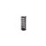 Locking spring of the adjusting bolt of the stopper T4, V2-4L