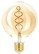 LED lamp ERA F-LED G95-7W-824-E27 spiral 7W filament ball golden warm white light E27