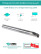 S12M SDUCL 07 with COOLANT hole internal turning boring cutter left, 12 mm / plate DCMT 0702**