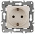 Розетка ЭРА Серия 12 12-2101-02 с заземлением 2P+E Schuko 16A-250В IP20 слоновая кость