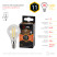 LED ERA Lamp F-LED P45-11W-827-E14 11W Filament Ball Warm White Light E14