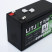 Lithium traction battery LITJET BLACK LiFePO4 12V 7Ah 90Wh IP67