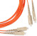 FC-D2-50-SC/PR-SC/PR-H-20M-LSZH-OR Patch cord fiber optic (cord) MM 50/125, SC-SC, 2.0 mm, duplex, LSZH, 20 m