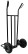 Two-wheeled manual trolley RAD HT250P