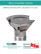 Фреза концевая пазовая D50 мм, 4 зуба SKRF60 D50 W25 Z04 L120 DCMT 11T3 ISO / пластина DC*T 11T3**
