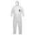 KleenGuard® A40 Reflex Breathable Jumpsuit for protection against splashes of liquids and solid particles - Hooded / White /M (25 overalls)