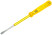 Отвертка индикаторная, желтая ручка, 100-250 В, 190 мм