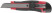 Technical knife "Strong" 18 mm reinforced, rubberized, rotatable.the clamp