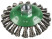 Conical brush with threaded connection, twisted wire BK 600 Z, 115 x 14, 358330