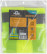 Yellow signal vest, 2 horizontal and 2 vertical stripes, 60 gr., size XXL