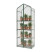 Greenhouse greenhouse on the windowsill Geoplastboard 59x39x160 cm 4 shelves color green