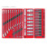 Set of tools "STANDARD" in a red cart, 186 items MASTER 52-05186R