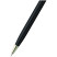 Berlingo "Golden Luxe" ballpoint pen, blue, 0.7 mm, black body, rotatable, ind. pack.