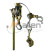 Manual lever winch LR-2000 with a block (max. traction force 2 t, cable length 3 m) MALIEN